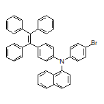 N-(4-Bromophenyl)-N-[4-(1,2,2-triphenylvinyl)phenyl]naphthalen-1-amine