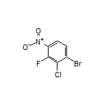 1-Bromo-2-chloro-3-fluoro-4-nitrobenzene