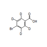 4-Bromobenzoic Acid-d4