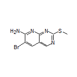 6-Bromo-2-(methylthio)pyrido[2,3-d]pyrimidin-7-amine