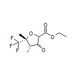 Ethyl (4R,5R)-4,5-Dimethyl-3-oxo-5-(trifluoromethyl)tetrahydrofuran-2-carboxylate