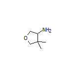 4,4-Dimethyltetrahydrofuran-3-amine