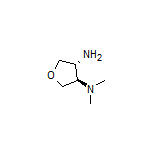 (3R,4R)-N3,N3-Dimethyltetrahydrofuran-3,4-diamine