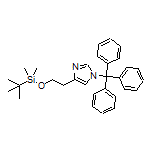 4-[2-[(tert-Butyldimethylsilyl)oxy]ethyl]-1-trityl-1H-imidazole