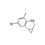 6-Bromo-4-iodo-1a,2,3,7b-tetrahydro-1H-cyclopropa[c]quinoline