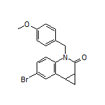 6-Bromo-3-(4-methoxybenzyl)-3,7b-dihydro-1H-cyclopropa[c]quinolin-2(1aH)-one