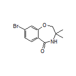 8-Bromo-3,3-dimethyl-3,4-dihydrobenzo[f][1,4]oxazepin-5(2H)-one