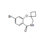 8-Bromo-3H-spiro[benzo[f][1,4]oxazepine-2,1’-cyclobutan]-5(4H)-one