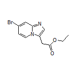 Ethyl 2-(7-Bromoimidazo[1,2-a]pyridin-3-yl)acetate