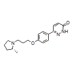 (R)-6-[4-[3-(2-Methyl-1-pyrrolidinyl)propoxy]phenyl]pyridazin-3(2H)-one