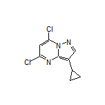 5,7-Dichloro-3-cyclopropylpyrazolo[1,5-a]pyrimidine