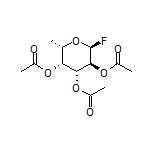 2-Fluoro-6-methyltetrahydro-2H-pyran-3,4,5-triyl (2S,3S,4R,5R,6S)-Triacetate