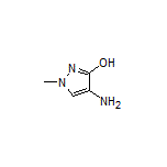 4-Amino-1-methyl-1H-pyrazol-3-ol