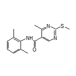 N-(2,6-Dimethylphenyl)-4-methyl-2-(methylthio)pyrimidine-5-carboxamide