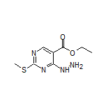 Ethyl 4-Hydrazinyl-2-(methylthio)pyrimidine-5-carboxylate