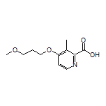 4-(3-Methoxypropoxy)-3-methylpicolinic Acid