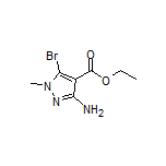 Ethyl 3-Amino-5-bromo-1-methyl-1H-pyrazole-4-carboxylate