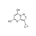 3-Cyclopropylpyrazolo[1,5-a]pyrimidine-5,7-diol