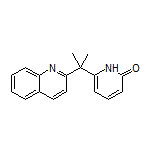 6-[2-(2-Quinolyl)-2-propyl]pyridin-2(1H)-one