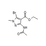 Ethyl 3-Acetamido-5-bromo-1-methyl-1H-pyrazole-4-carboxylate