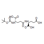 (S)-2-[(S)-4-(Boc-amino)-4-carboxybutanamido]pentanedioic Acid