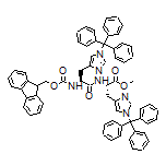 Methyl (S)-2-[(S)-2-(Fmoc-amino)-3-(1-trityl-4-imidazolyl)propanamido]-3-(1-trityl-4-imidazolyl)propanoate