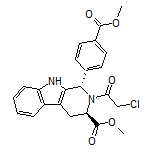 Methyl (1S,3R)-2-(2-Chloroacetyl)-1-[4-(methoxycarbonyl)phenyl]-2,3,4,9-tetrahydro-1H-pyrido[3,4-b]indole-3-carboxylate