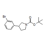 3-(3-Bromophenyl)-1-Boc-pyrrolidine