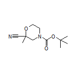 4-Boc-2-methylmorpholine-2-carbonitrile