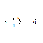 2-Bromo-5-[(trimethylsilyl)ethynyl]pyrazine