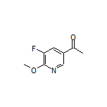 1-(5-Fluoro-6-methoxy-3-pyridyl)ethanone