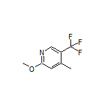 2-Methoxy-4-methyl-5-(trifluoromethyl)pyridine