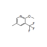 2-Methoxy-5-methyl-3-(trifluoromethyl)pyridine