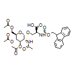 (2S)-3-[[(2S,3R,5S,6R)-3-Acetamido-4,5-diacetoxy-6-(acetoxymethyl)tetrahydro-2H-pyran-2-yl]oxy]-2-(Fmoc-amino)propanoic Acid