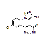 6-[5-Chloro-2-(4-chloro-1H-1,2,3-triazol-1-yl)phenyl]pyrimidin-4(3H)-one