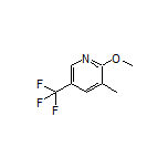 2-Methoxy-3-methyl-5-(trifluoromethyl)pyridine