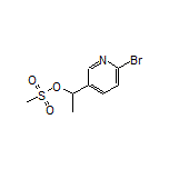 1-(6-Bromo-3-pyridyl)ethyl Methanesulfonate