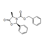 (2R,4R)-3-Cbz-4-methyl-2-phenyloxazolidin-5-one