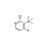 2-Chloro-4-fluoro-3-(trimethylsilyl)pyridine