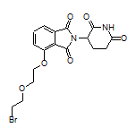 4-[2-(2-Bromoethoxy)ethoxy]-2-(2,6-dioxo-3-piperidyl)isoindoline-1,3-dione