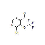 2-Bromo-3-(trifluoromethoxy)isonicotinaldehyde