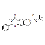 Methyl 6-(Benzyloxy)-2-Boc-1,2,3,4-tetrahydroisoquinoline-7-carboxylate