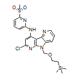 7-Chloro-N-[6-(methylsulfonyl)-2-pyridyl]-5-[[2-(trimethylsilyl)ethoxy]methyl]-5H-pyrrolo[2,3-b:4,5-b’]dipyridin-9-amine