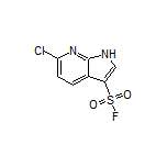 6-Chloro-7-azaindole-3-sulfonyl Fluoride