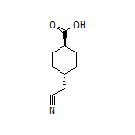 trans-4-(Cyanomethyl)cyclohexanecarboxylic Acid