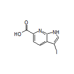 3-Iodo-7-azaindole-6-carboxylic Acid