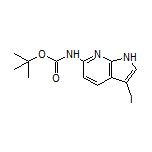 N-Boc-3-iodo-7-azaindole-6-amine