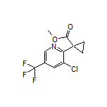 Methyl 1-[3-Chloro-5-(trifluoromethyl)-2-pyridyl]cyclopropanecarboxylate