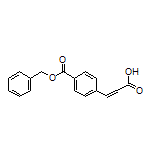 3-[4-[(Benzyloxy)carbonyl]phenyl]acrylic Acid