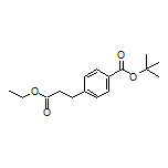 tert-Butyl 4-(3-Ethoxy-3-oxopropyl)benzoate